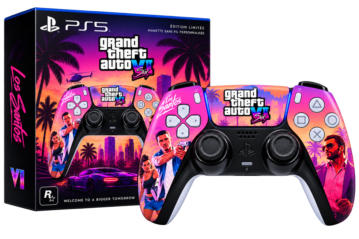 Manette Custom GTA VI – Édition Los Santos