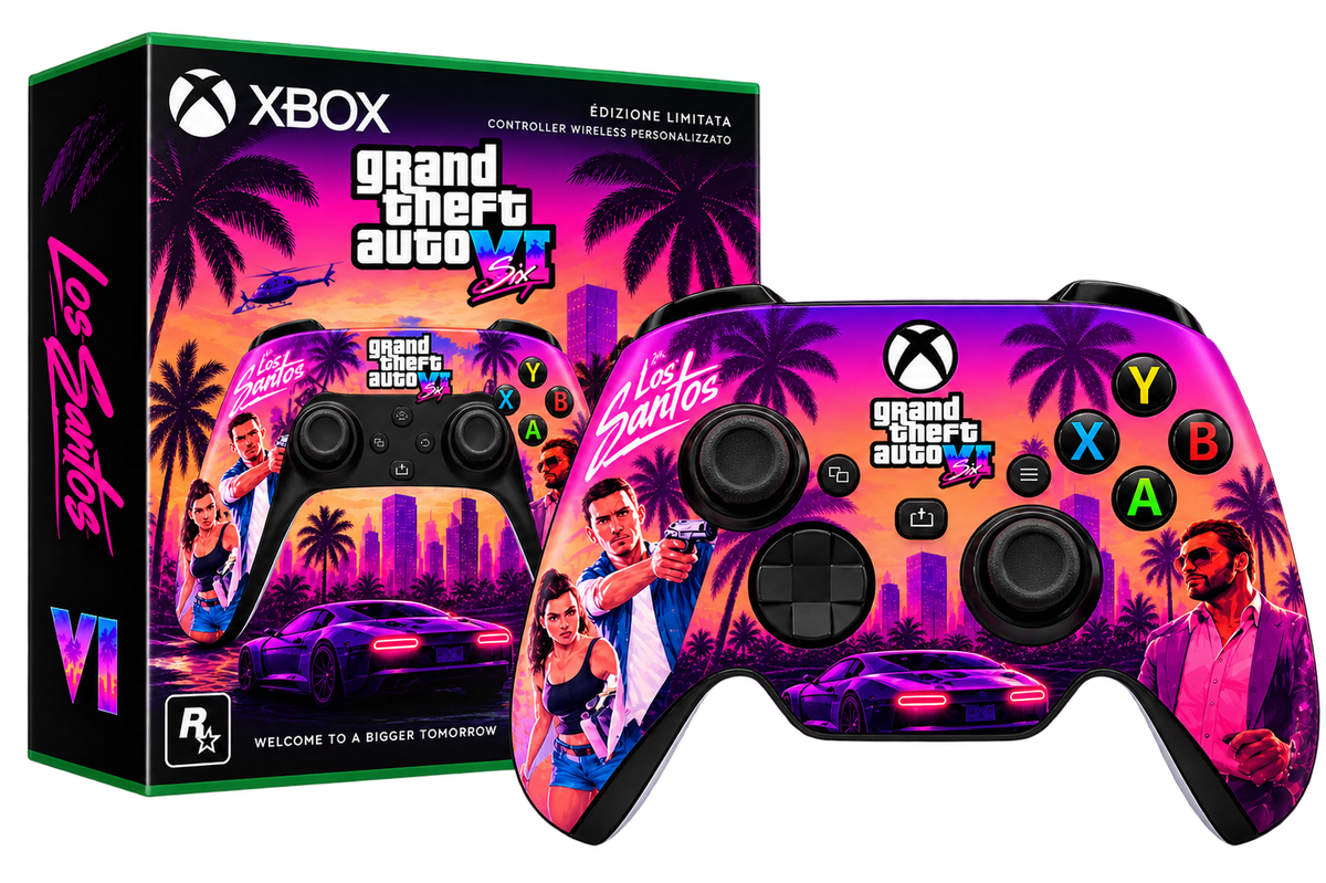 Manette Custom GTA VI – Édition Los Santos